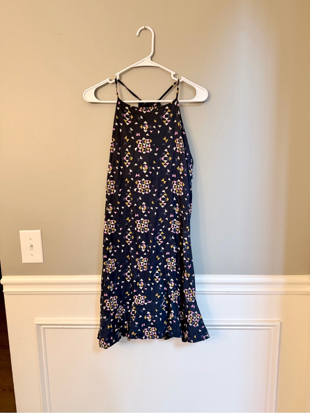 Patagonia navy strappy dress